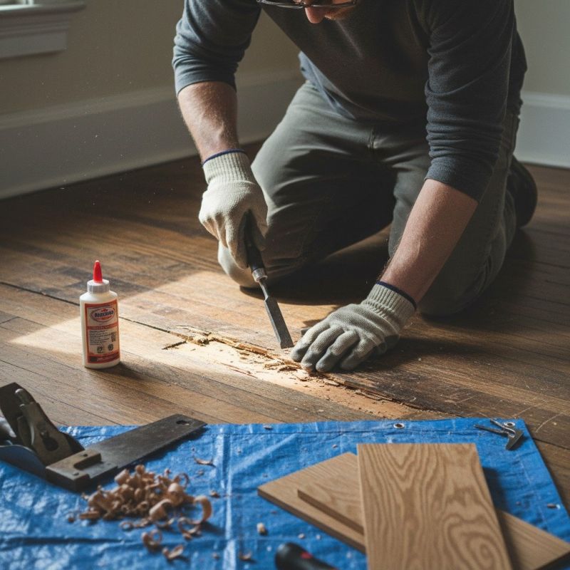 Floor Molding Repair