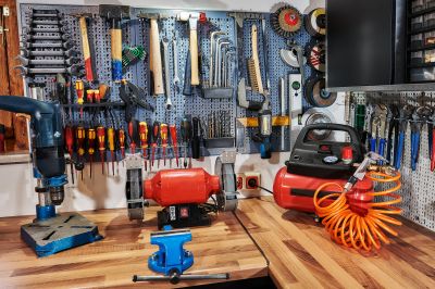Garage Tool Rack Installation in Fairfax County, VA